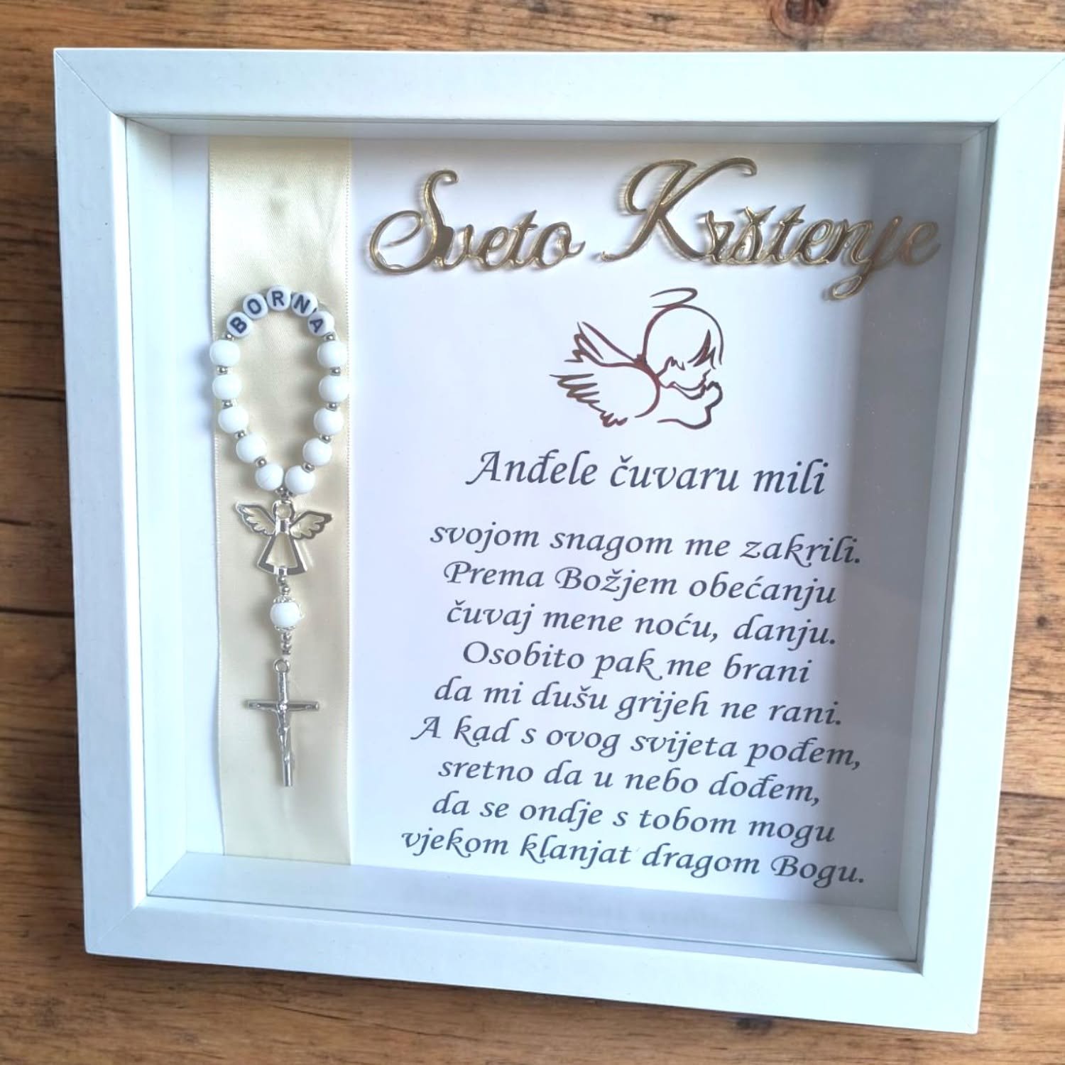 Personalizirane krsne košuljice - primjer 13 - Personalizirane krsne košuljice