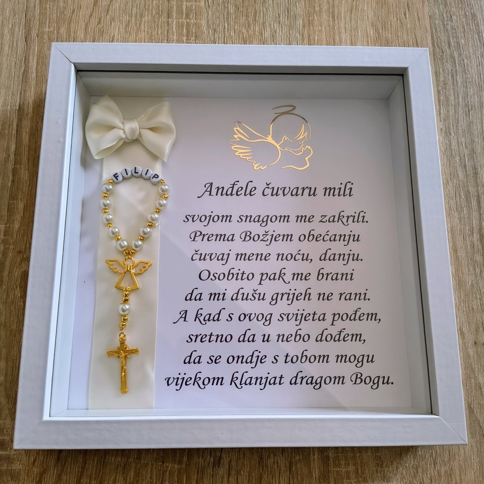 Personalizirane krsne košuljice - primjer 14 - Personalizirane krsne košuljice