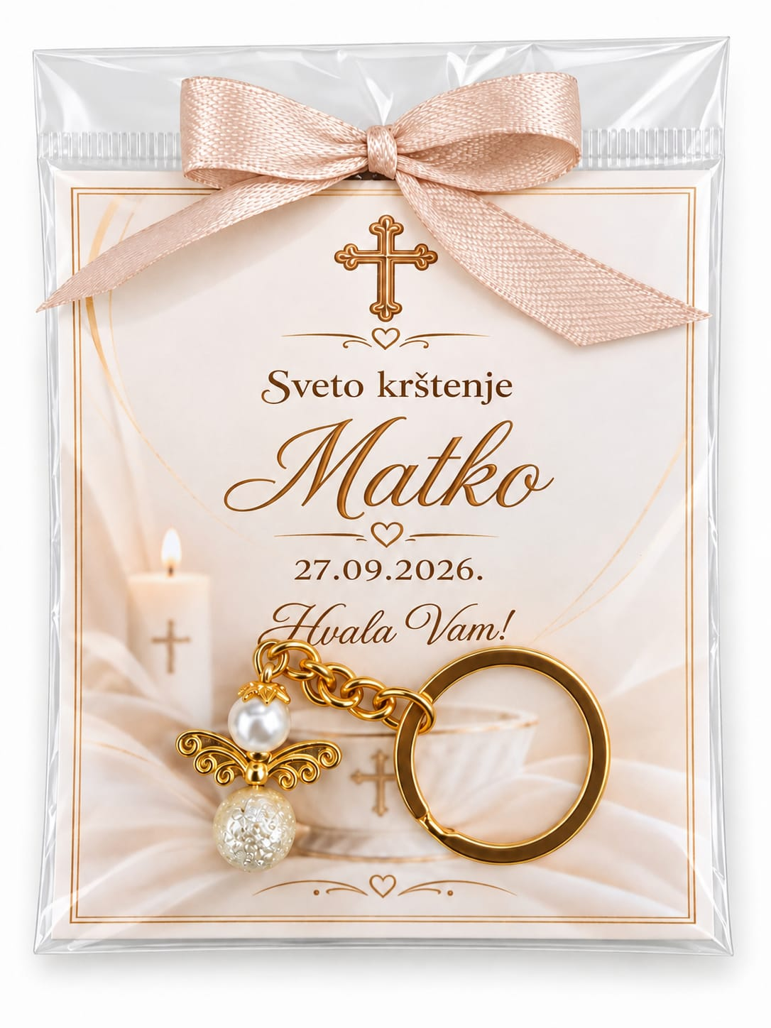 Anđeo privjesak - Pozivnice i zahvalnice