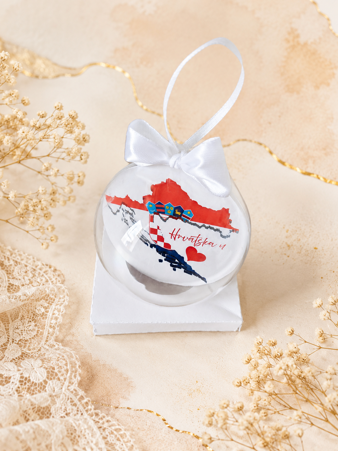 Kuglica sa slikom - Personalizirani božićni ukrasi i pokloni