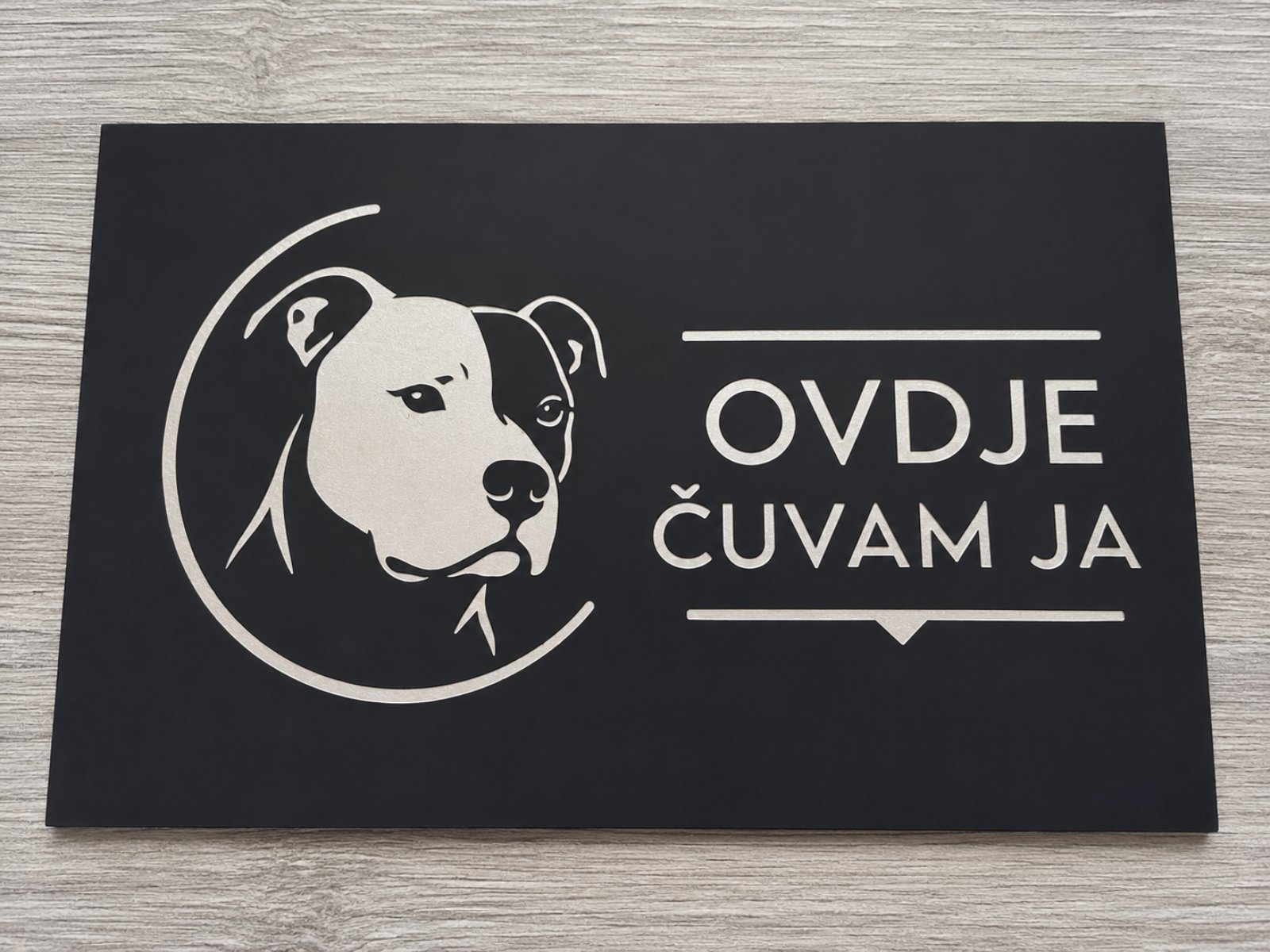 Pocinčani lim 30 x 20 cm - Personalizirano graviranje po želji