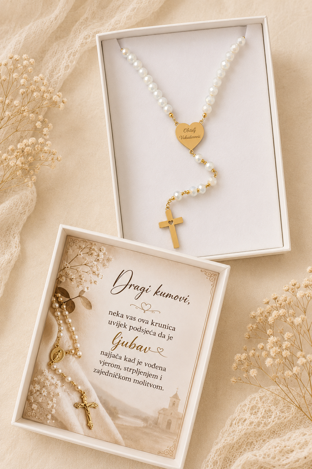 Personalizirana krunica - primjer 1 - Personalizirane krunice s imenom