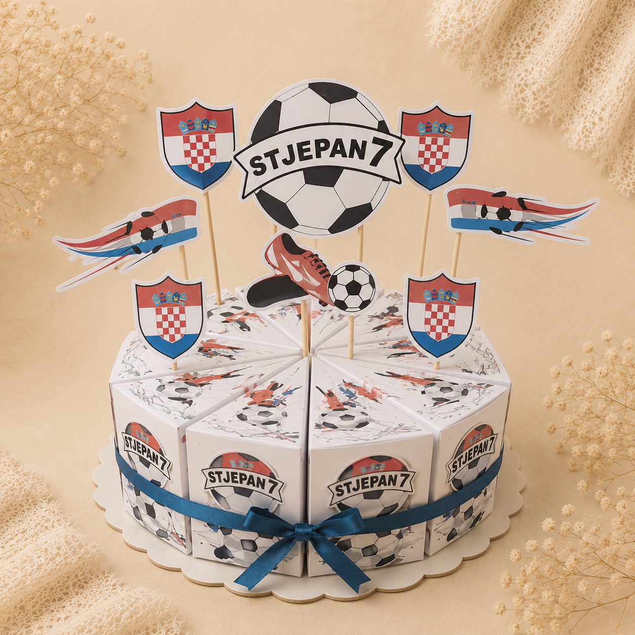 Kartonske kutijice torta - Personalizirane pinjate po želji