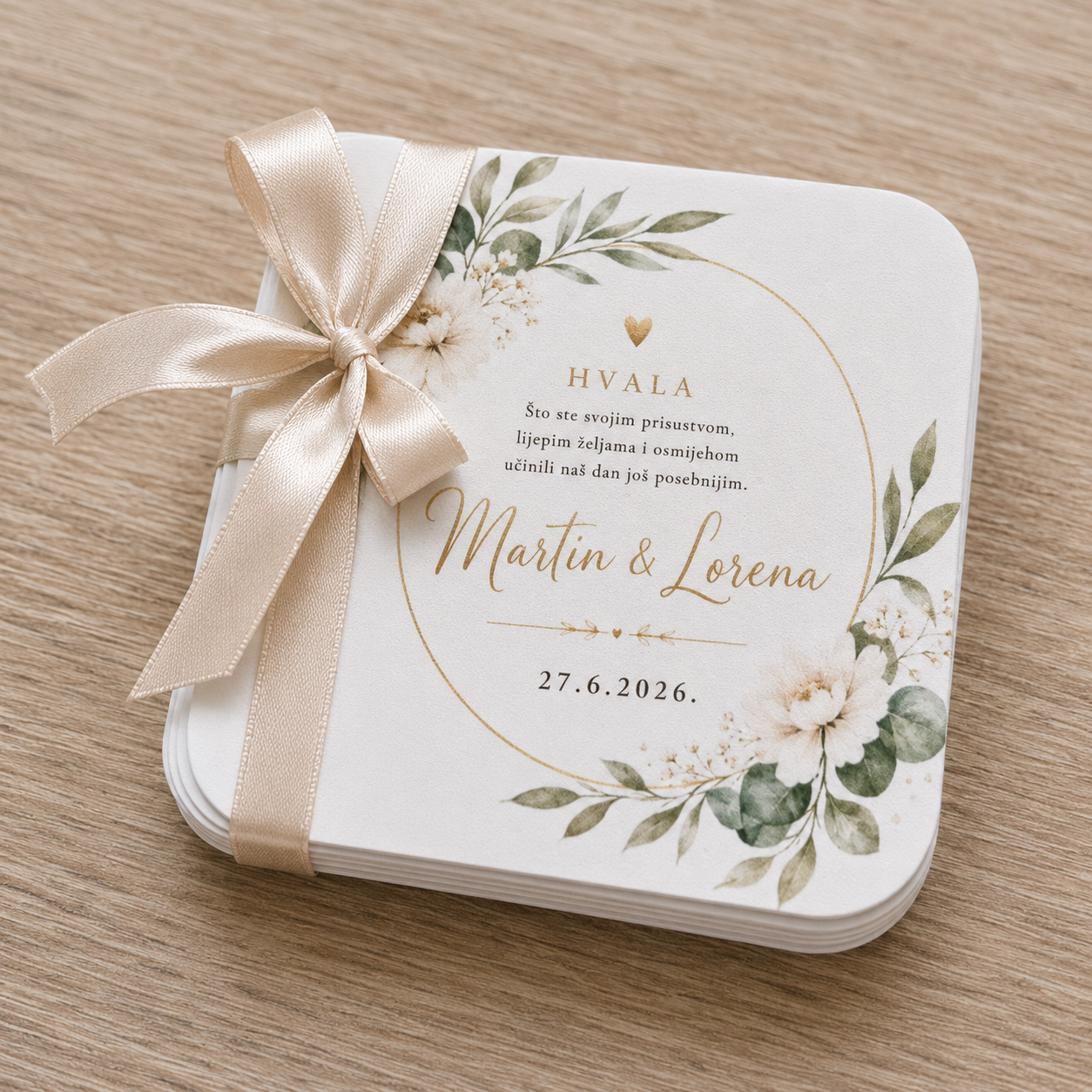 Magnet UV print - Personalizirane pozivnice i zahvalnice