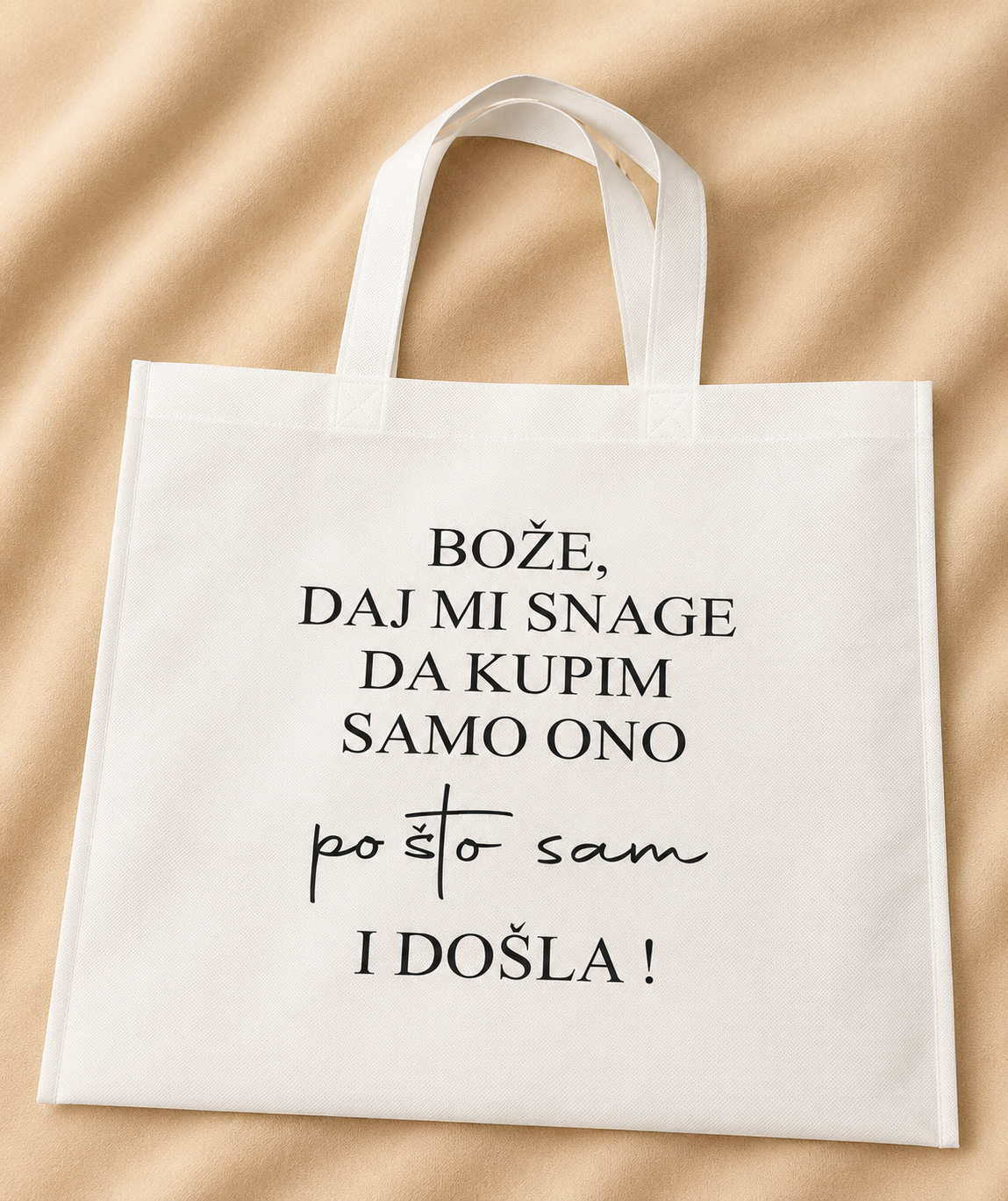 Platnena vrećica - Personalizirani promo materijal
