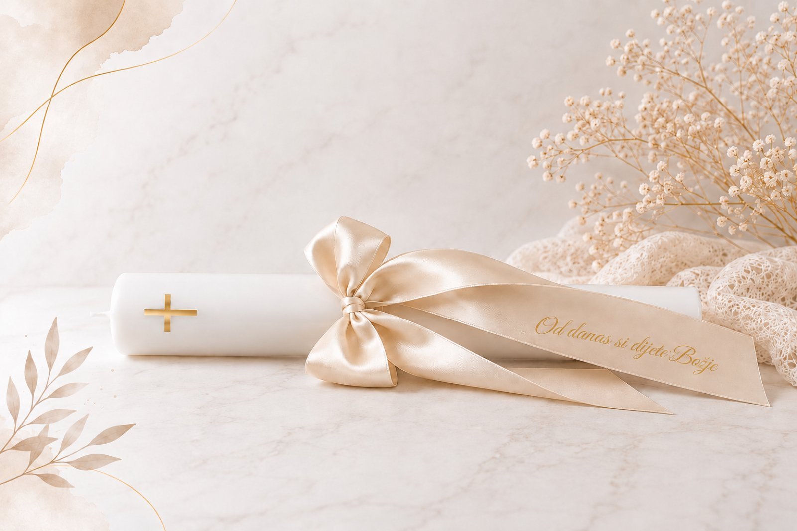Personalizirane krsne košuljice - primjer 22 - Personalizirane krsne košuljice